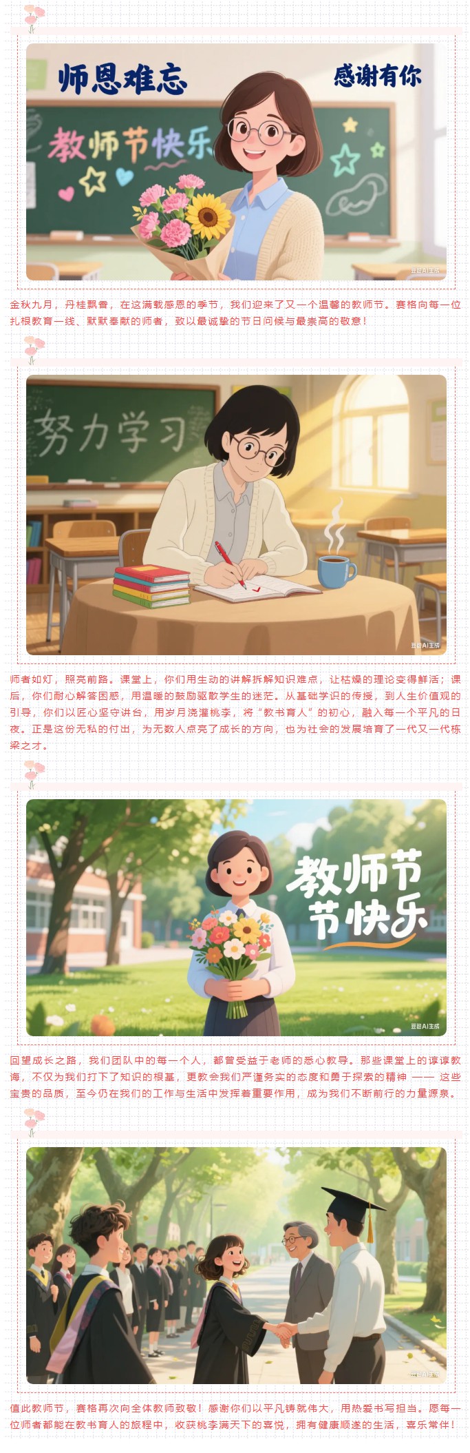 感恩有您 照亮前行 — 祝老師們節(jié)日快樂！_副本